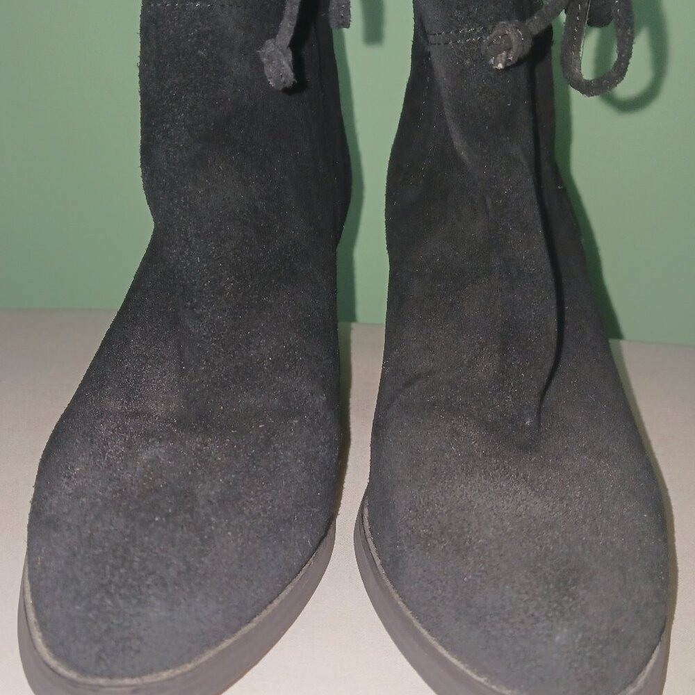 Crown Vintage Black Suede Clifton Bootie